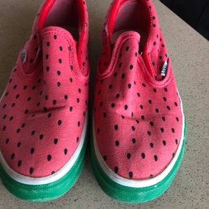 RARE watermelon vans sz 7.5